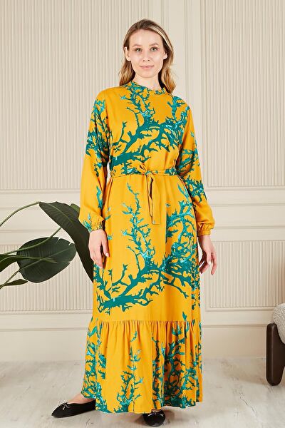 FERACE Büyük Beden Günlük Elbise