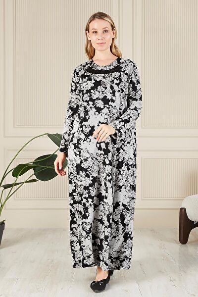 FERACE Büyük Beden Günlük Elbise