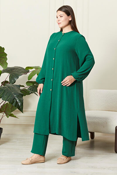 FERACE Büyük Beden Günlük Elbise