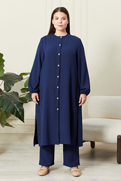 FERACE Büyük Beden Günlük Elbise