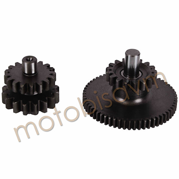 caddemoto Krank, Piston ve Contalar