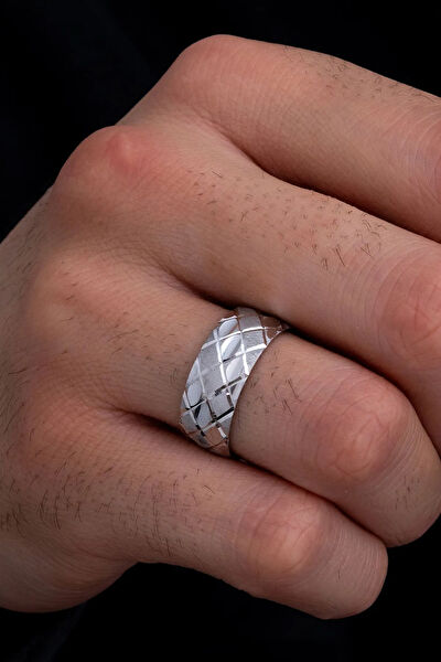 OSMANLI GÜMÜŞ Erkek Yüzük