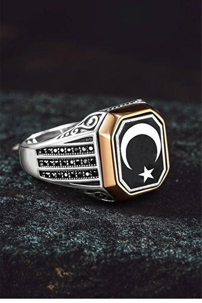 OSMANLI GÜMÜŞ Erkek Yüzük