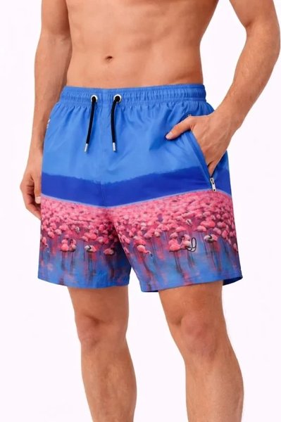 Lunestore Erkek Deniz Şortu, Mayo