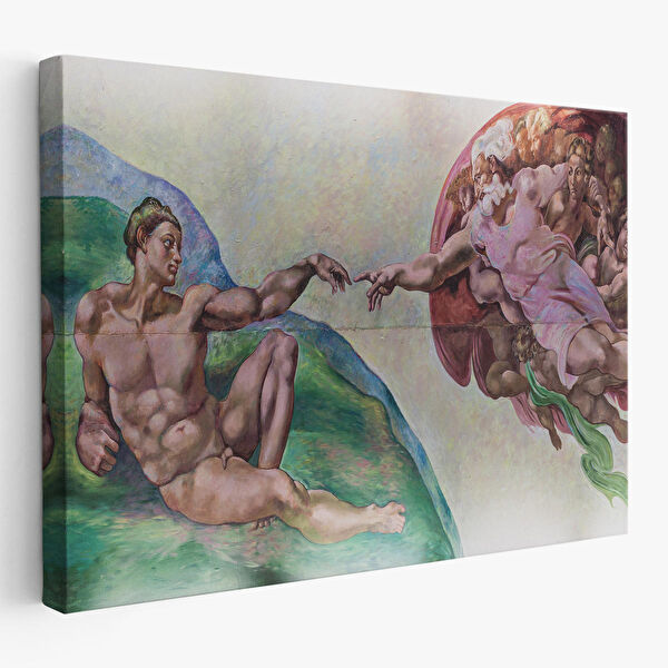 Harita Sepeti Kanvas Tablo