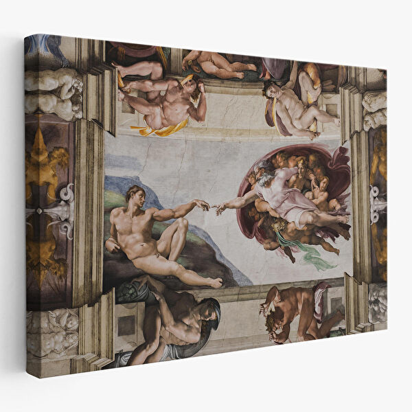 Harita Sepeti Kanvas Tablo