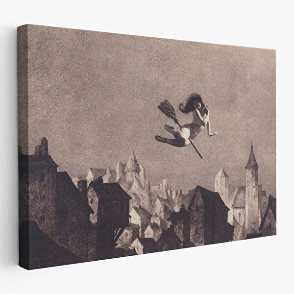 Harita Sepeti Kanvas Tablo