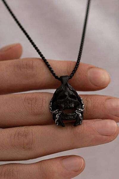 OSMANLI GÜMÜŞ Kolye, Zincir, Künye