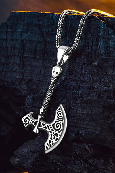 OSMANLI GÜMÜŞ Kolye, Zincir, Künye