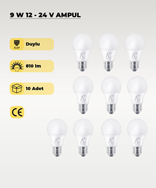 AC AYDINLATMA Led Ampul