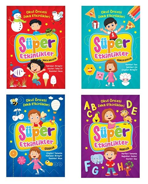 Ema Çocuk Aktivite ve Zeka Gelişim Kitapları