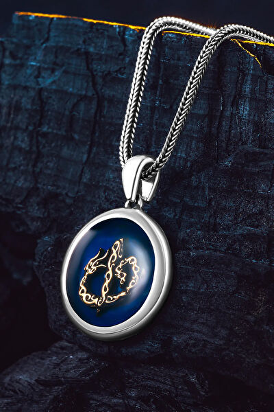 OSMANLI GÜMÜŞ Kolye, Zincir, Künye