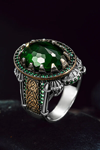 OSMANLI GÜMÜŞ Erkek Yüzük