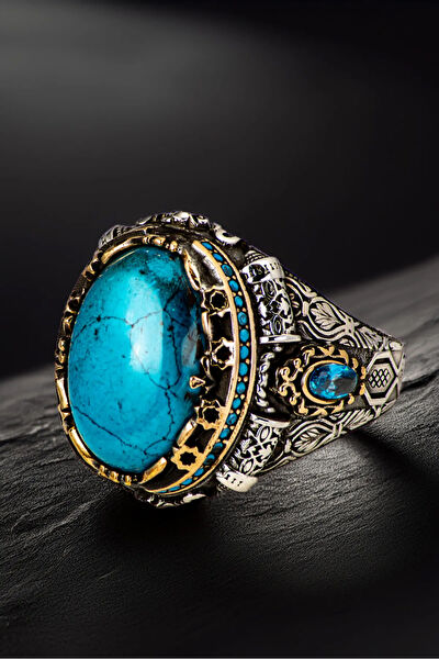 OSMANLI GÜMÜŞ Erkek Yüzük