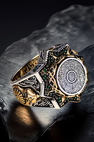 OSMANLI GÜMÜŞ Erkek Yüzük