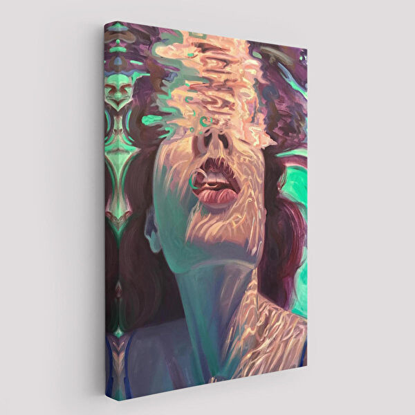 Harita Sepeti Kanvas Tablo