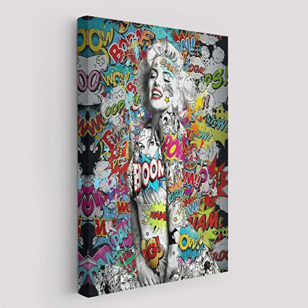 Harita Sepeti Kanvas Tablo