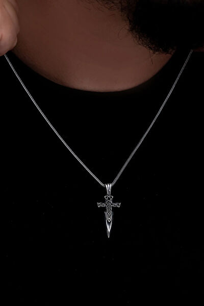 OSMANLI GÜMÜŞ Kolye, Zincir, Künye