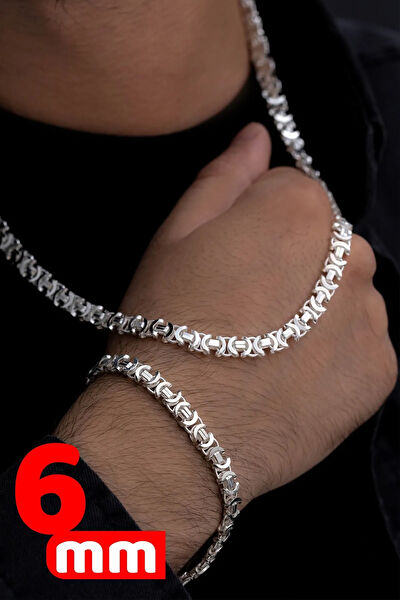 OSMANLI GÜMÜŞ Kolye, Zincir, Künye