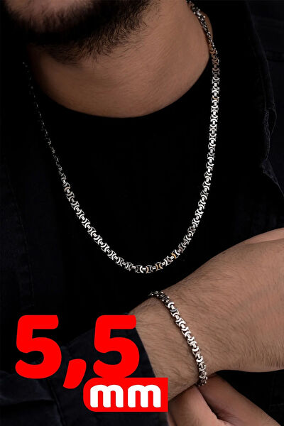 OSMANLI GÜMÜŞ Kolye, Zincir, Künye