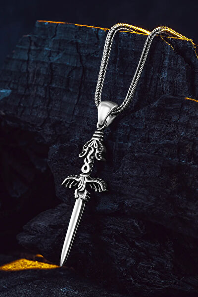 OSMANLI GÜMÜŞ Kolye, Zincir, Künye