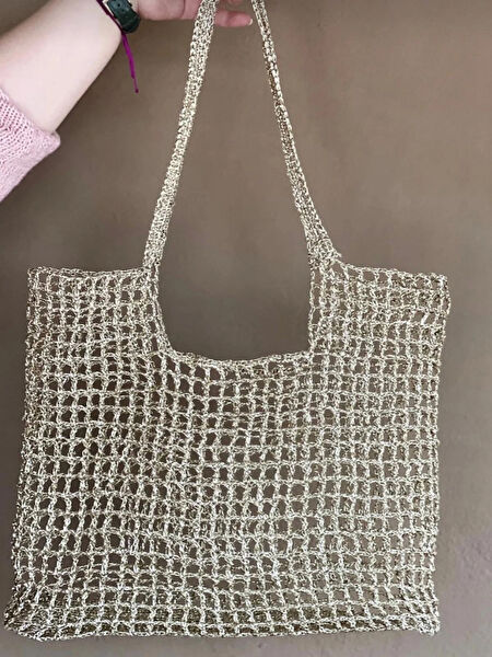 El Yapımı Kadın Omuz Çantası