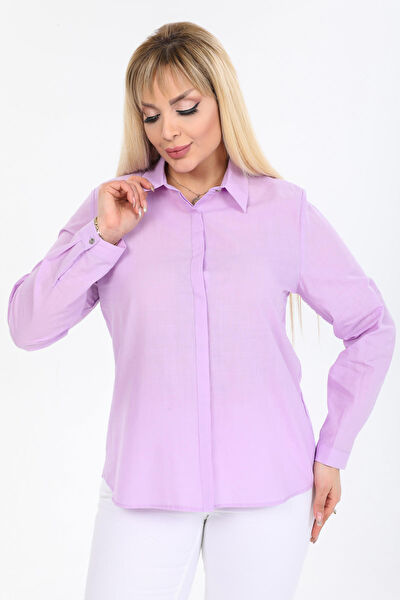 Pera Moda Büyük Beden Gömlek