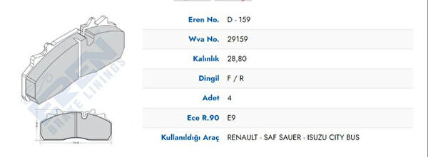 EREN BALATA Fren Bakım Spreyi