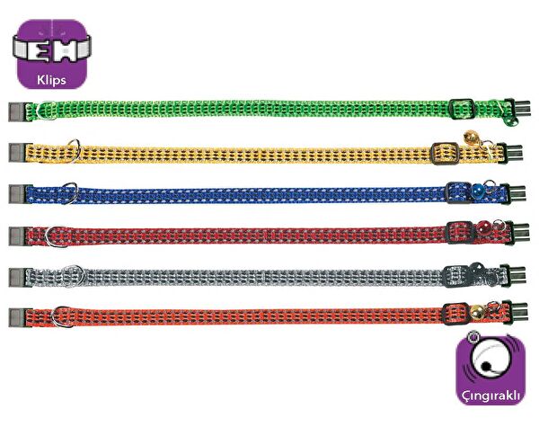 karlie- flamingo Kedi Tasmaları ve İsimlikler