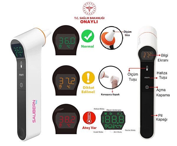 Saubern Bebek Ateş Ölçer