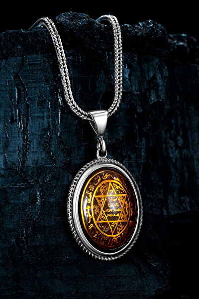 OSMANLI GÜMÜŞ Kolye, Zincir, Künye