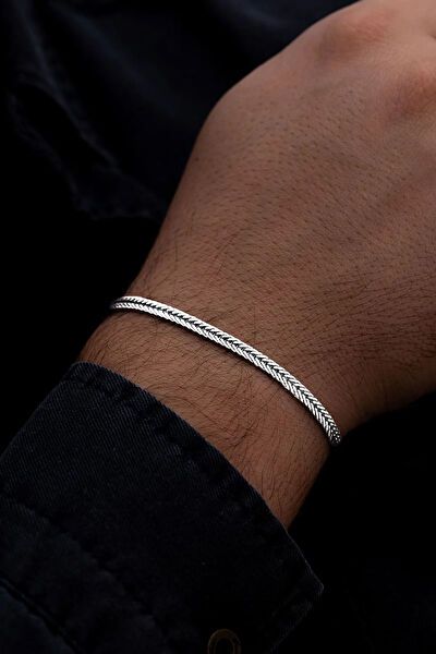 OSMANLI GÜMÜŞ Erkek Bileklik