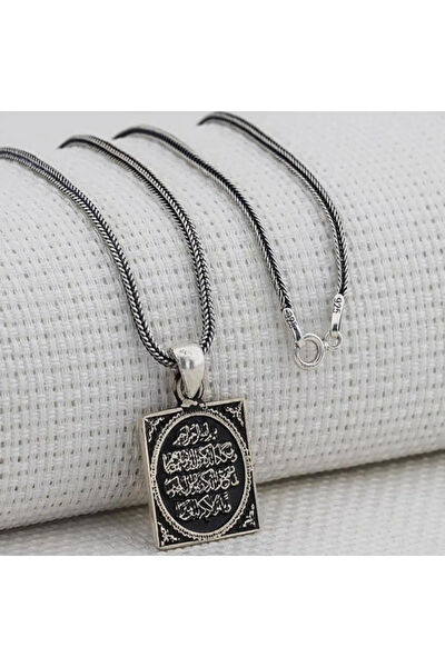OSMANLI GÜMÜŞ Kolye, Zincir, Künye