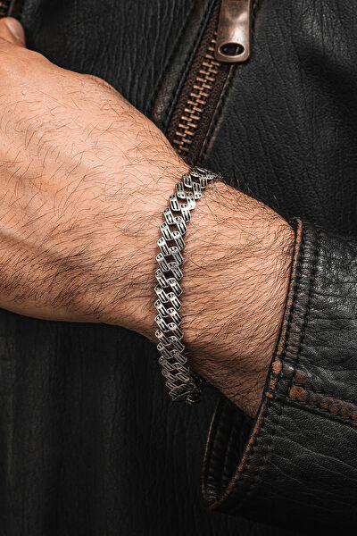 OSMANLI GÜMÜŞ Erkek Bileklik