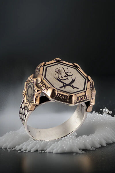 OSMANLI GÜMÜŞ Erkek Yüzük