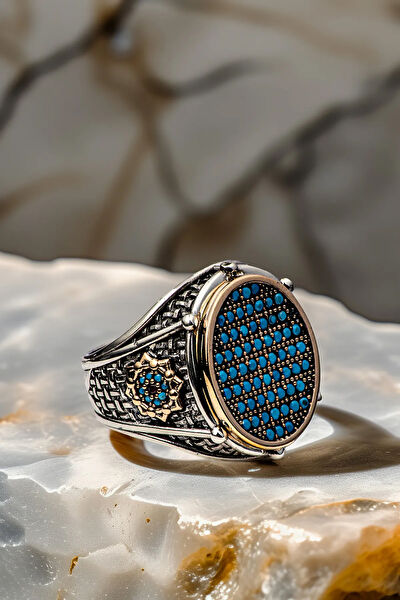 OSMANLI GÜMÜŞ Erkek Yüzük