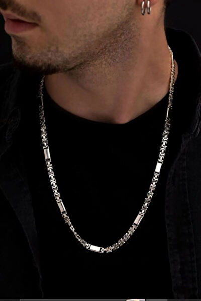 OSMANLI GÜMÜŞ Kolye, Zincir, Künye