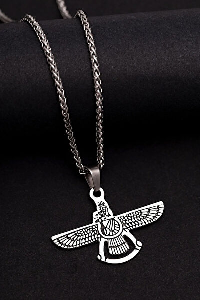 OSMANLI GÜMÜŞ Kolye, Zincir, Künye