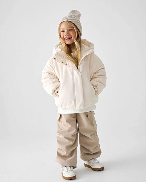 Butik Kız Çocuk Mont, Kaban