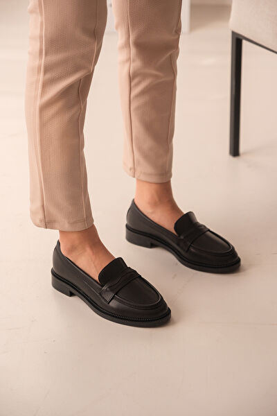 Divolya Kadın Loafer Ayakkabı