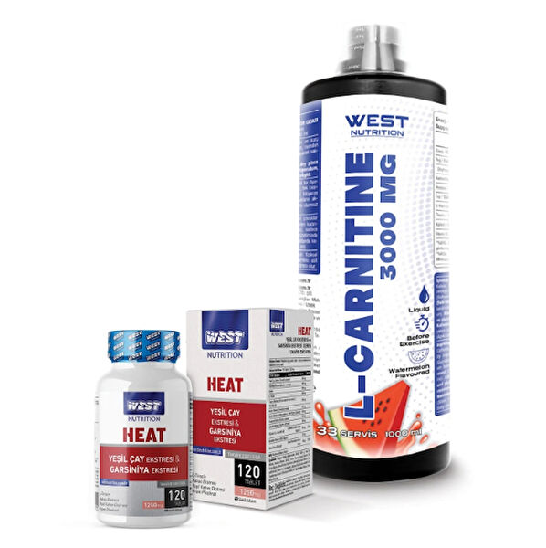 WEST NUTRITION L-Karnitin, CLA, Termojel