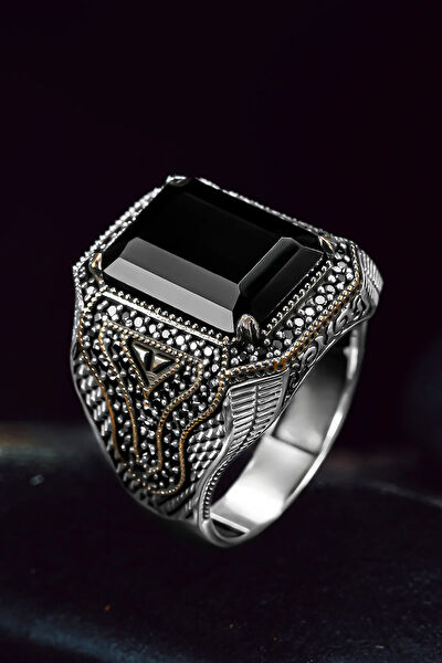 OSMANLI GÜMÜŞ Erkek Yüzük