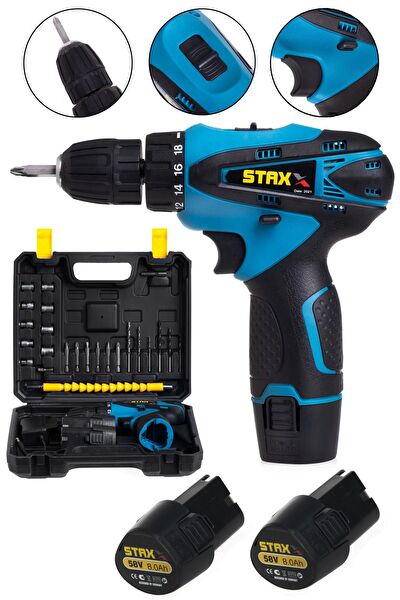 Staxx Power Akülü Vidalama