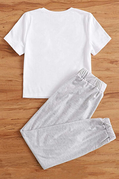 Uygun Tarz Kız Çocuk Eşofman