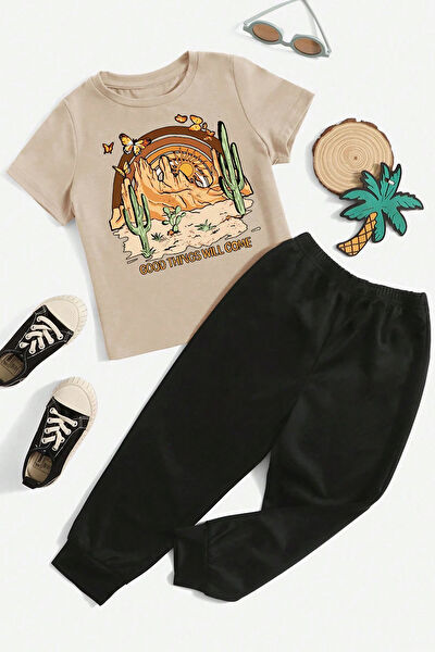 Uygun Tarz Kız Çocuk Eşofman