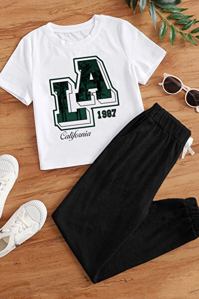 Uygun Tarz Kız Çocuk Eşofman