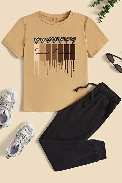 Uygun Tarz Kız Çocuk Eşofman