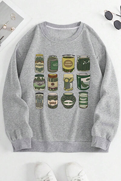 Uygun Tarz Kadın Sweatshirt