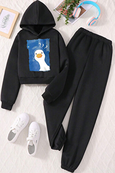 Uygun Tarz Kız Çocuk Eşofman