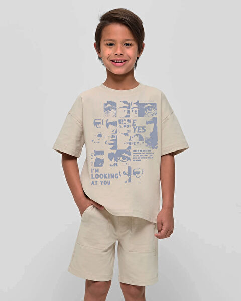 Uygun Tarz Erkek Çocuk Tişört